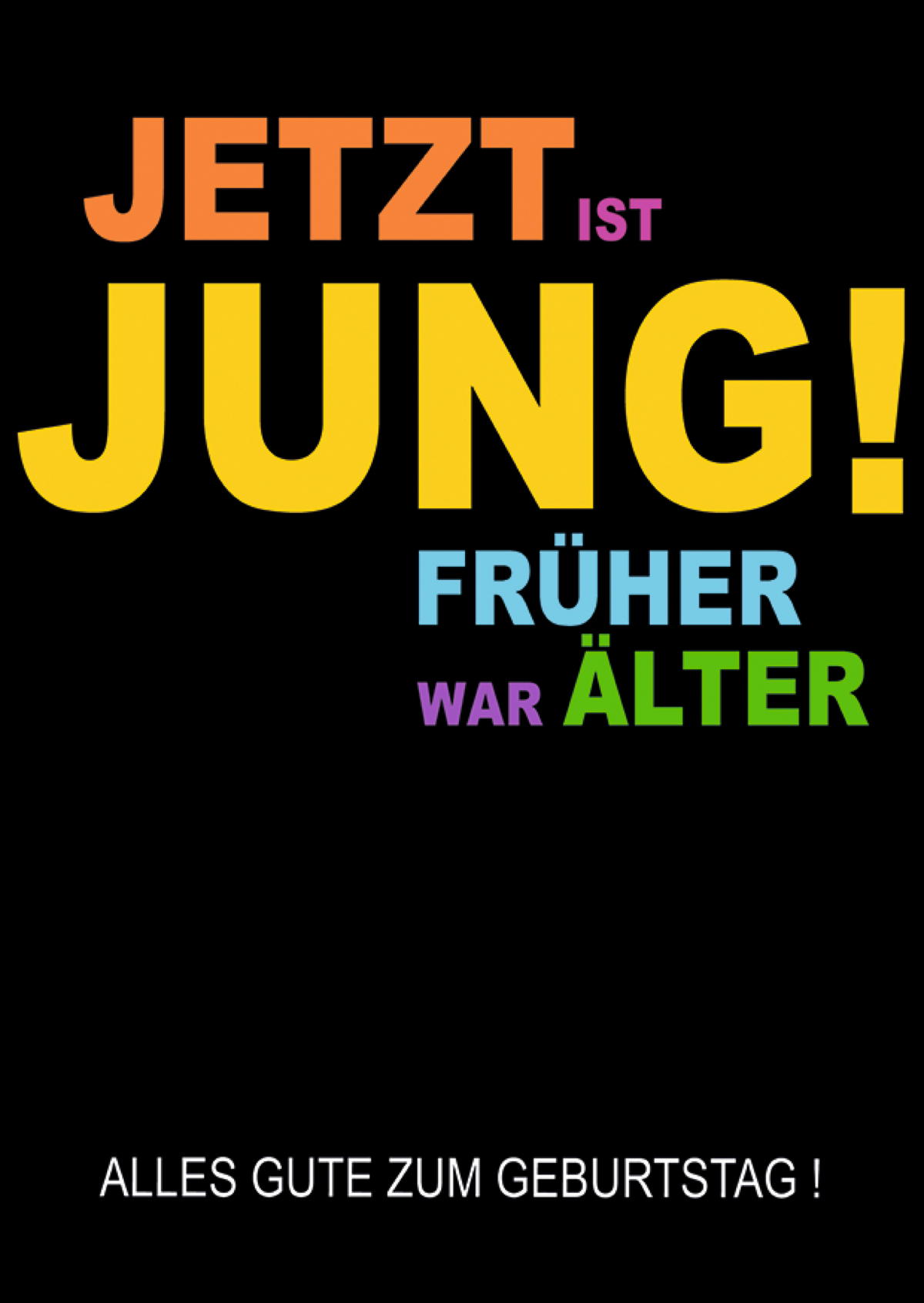 Jetzt ist Jung