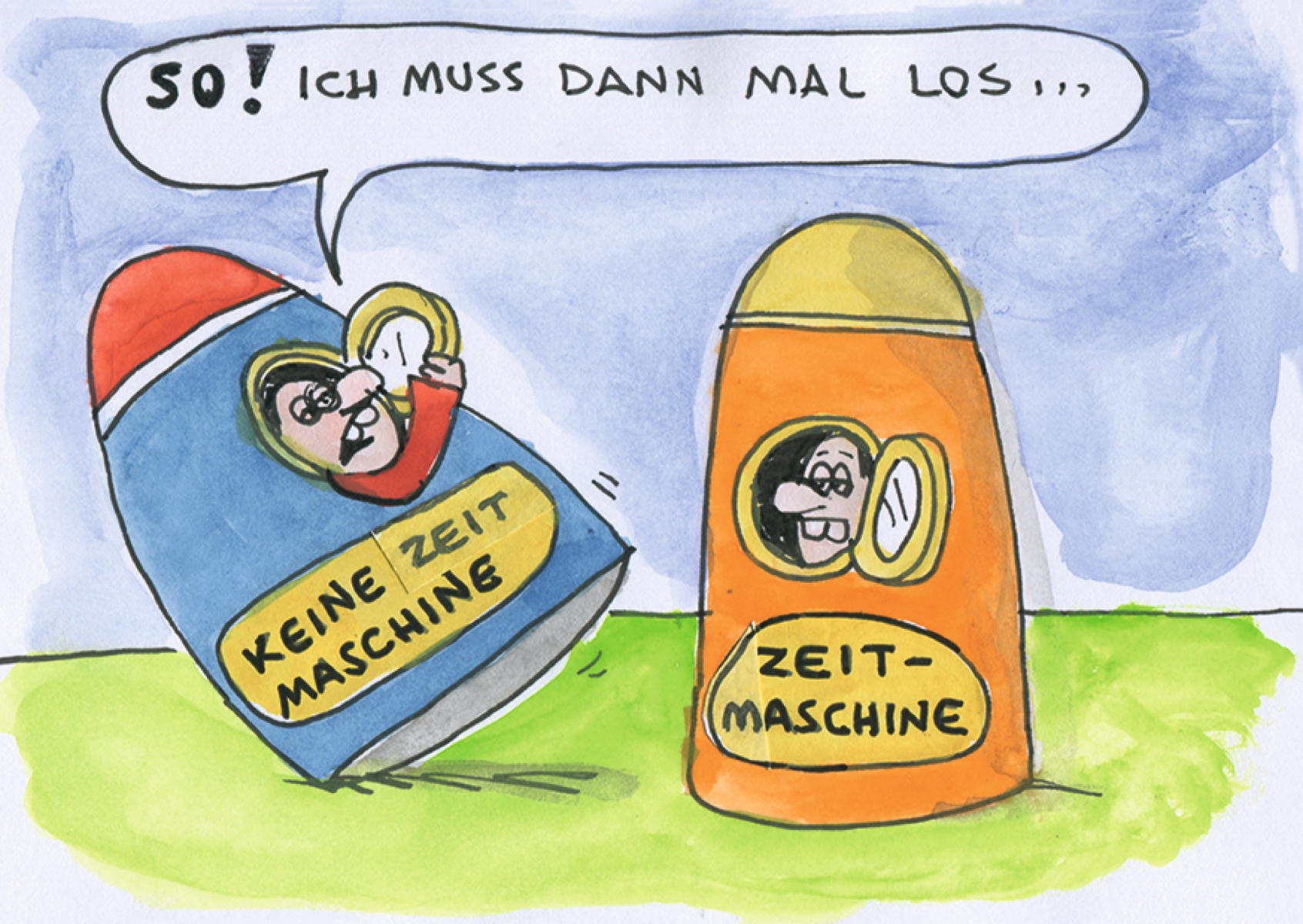 Keine Zeitmaschine