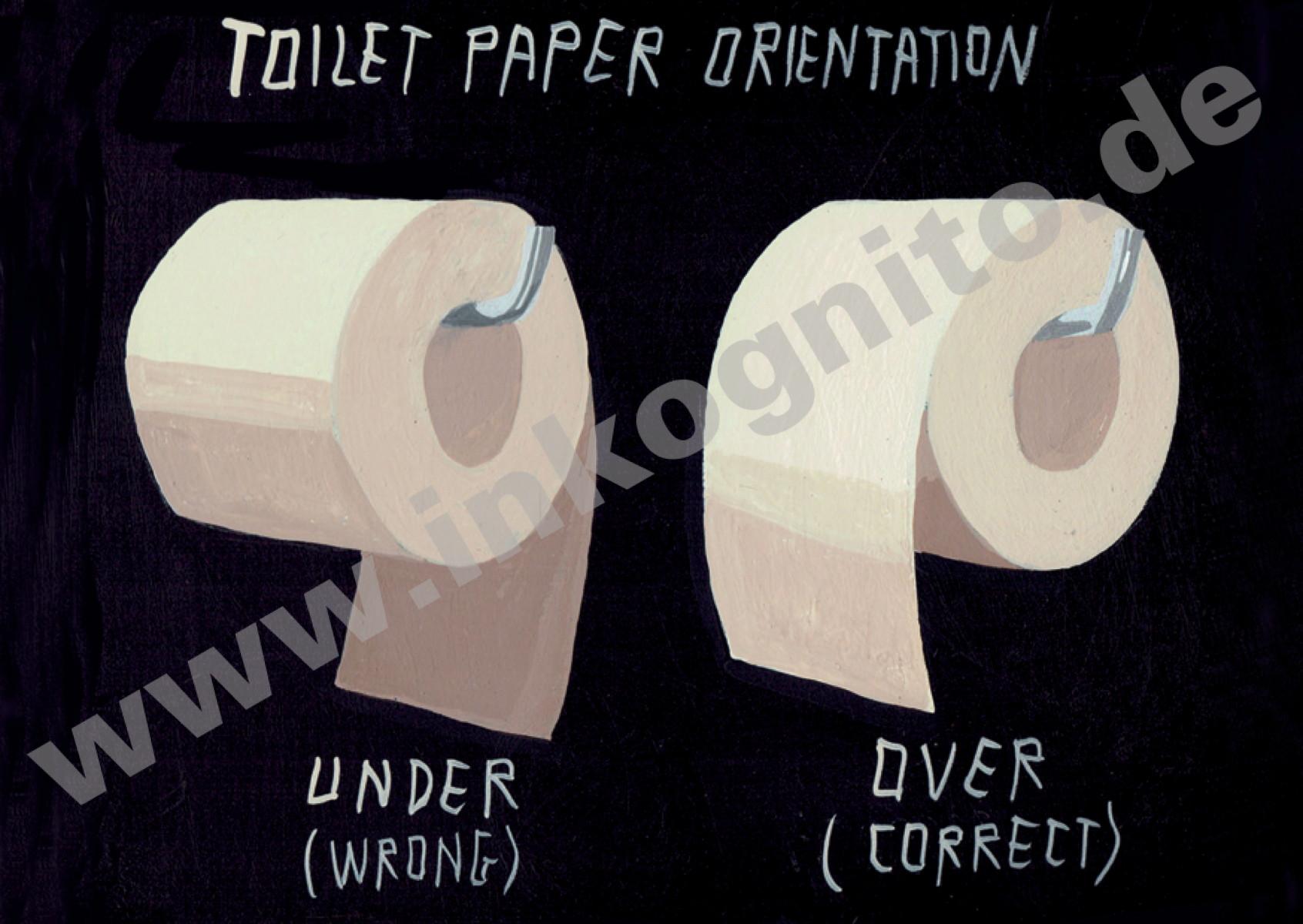 Toilet Paper Orientation