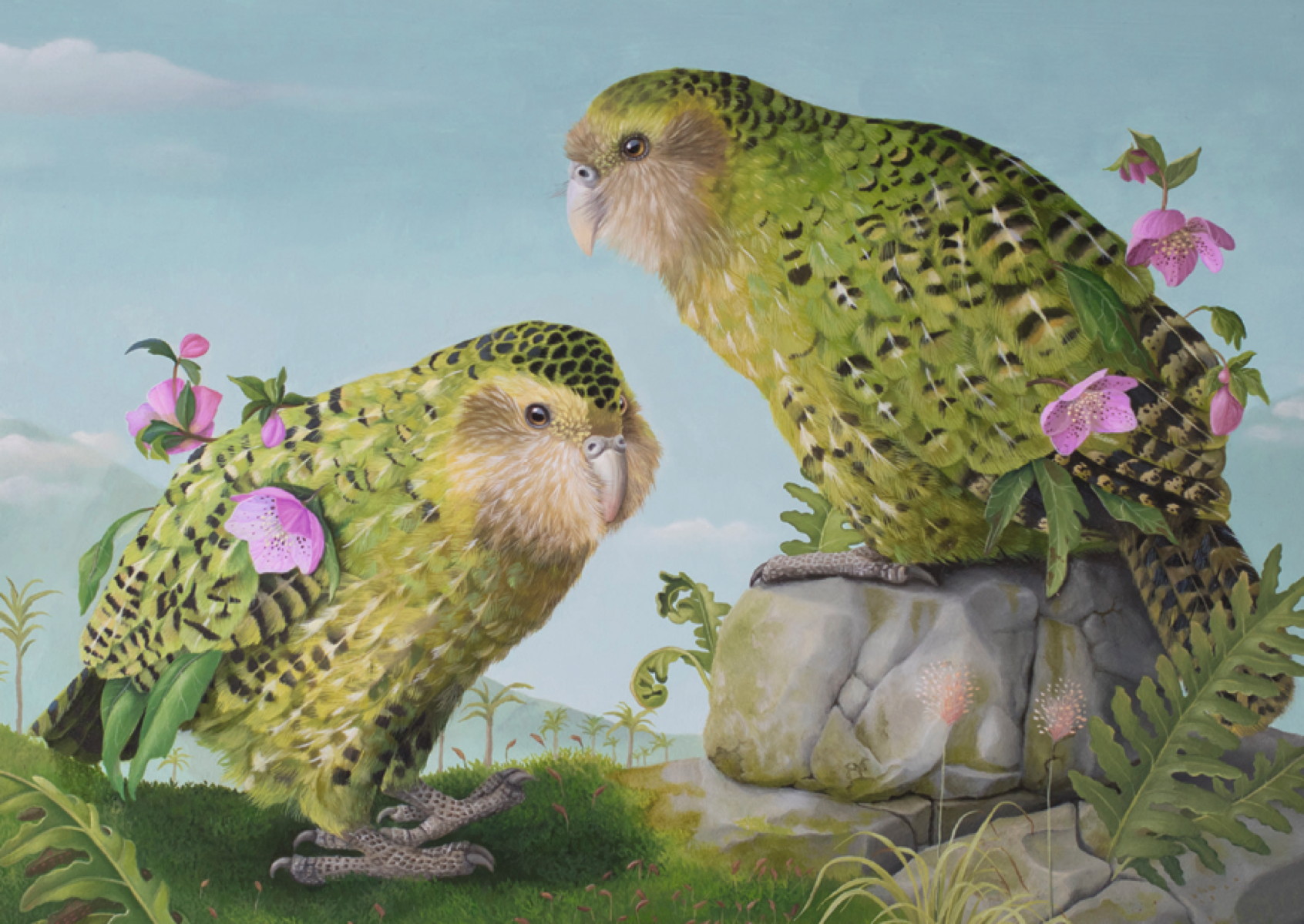 Kakapo Birds