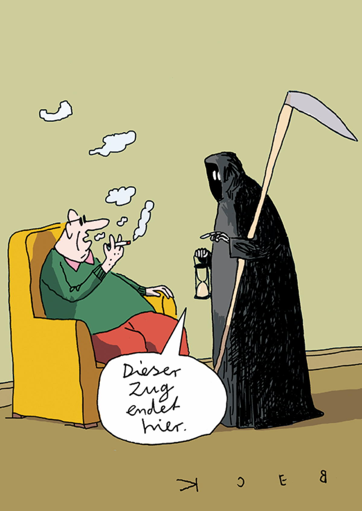 Dieser Zug endet hier Dieser Zug endet hier