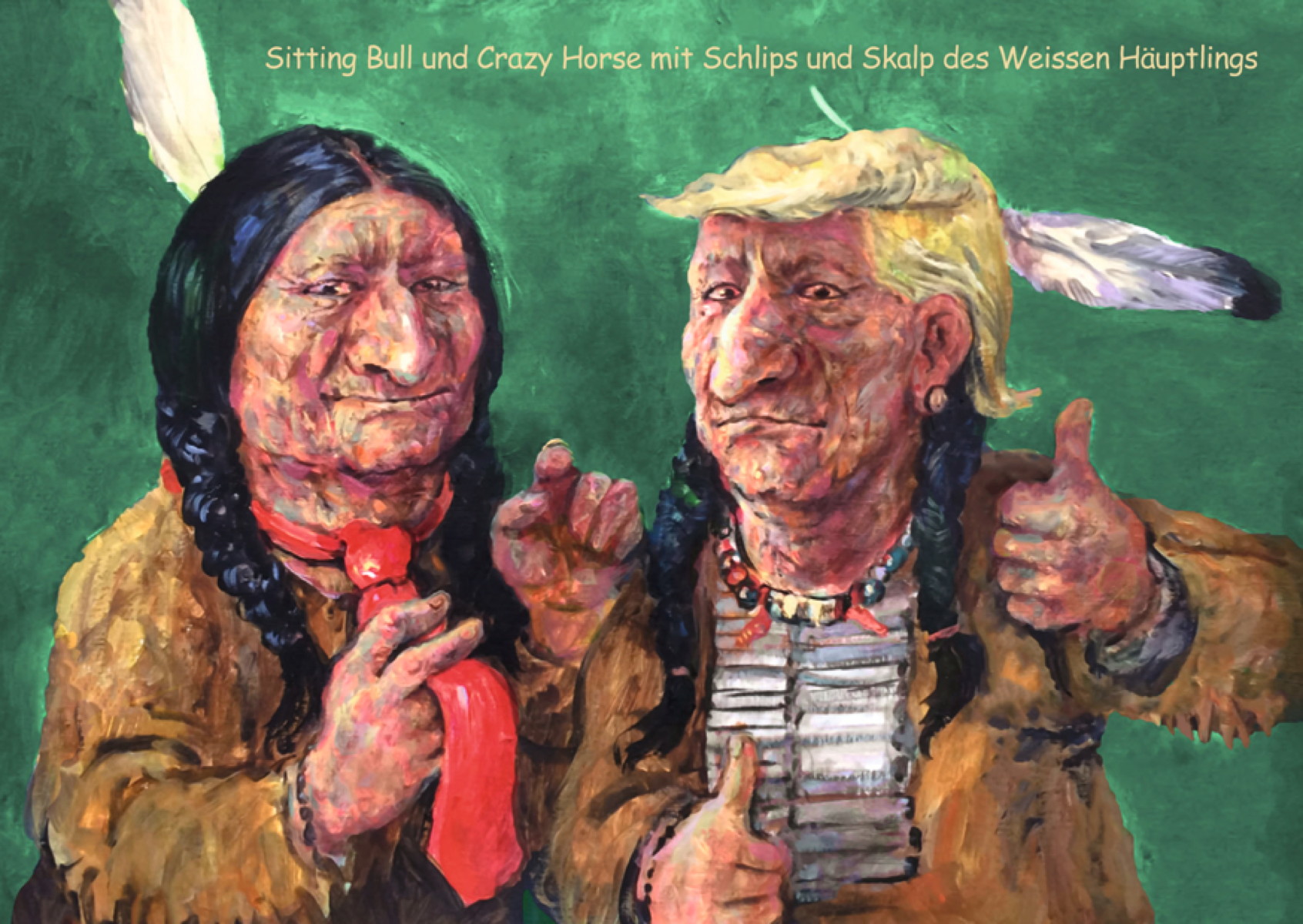 Sitting Bull und Crazy Horse