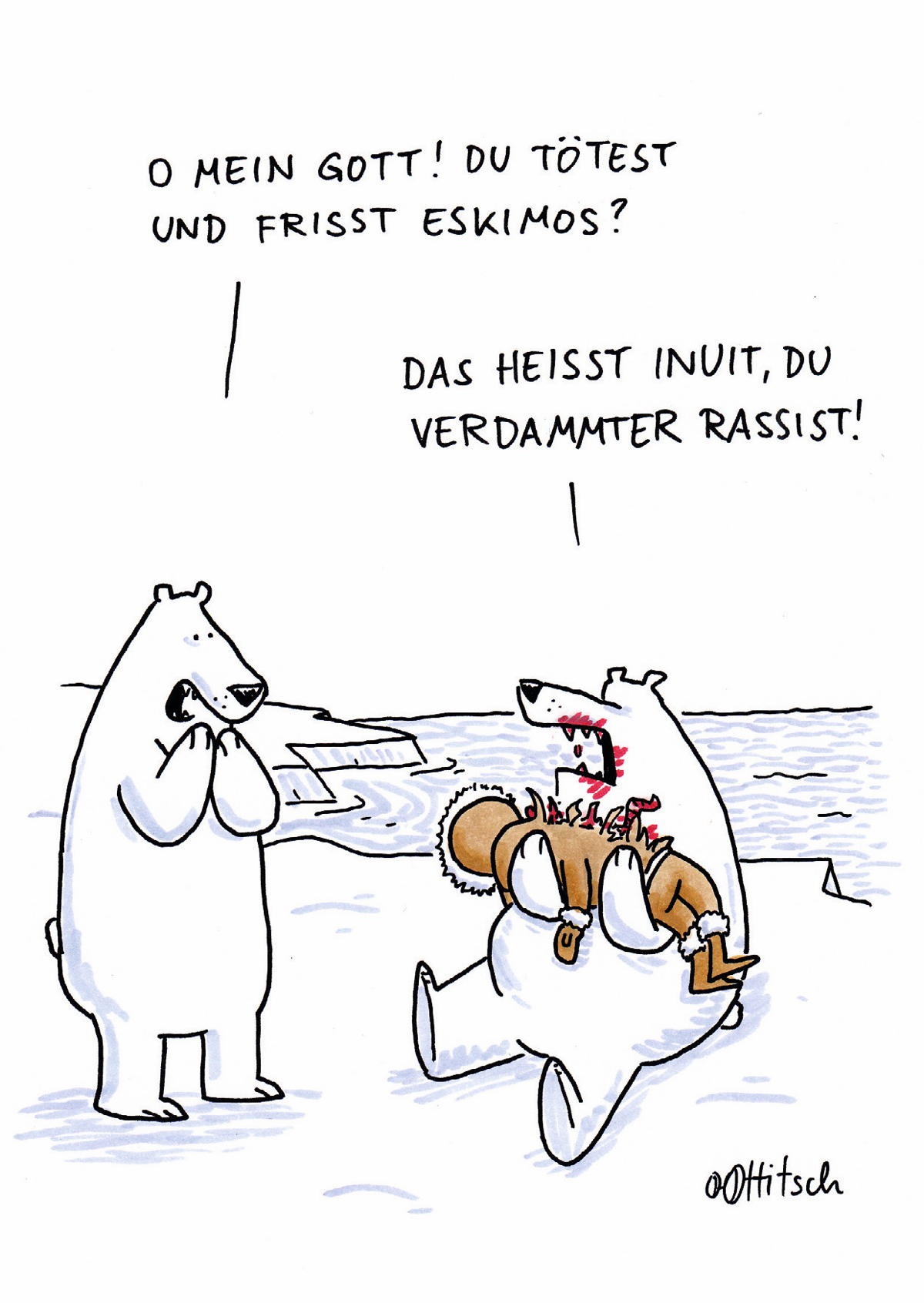 Verdammter Rassist