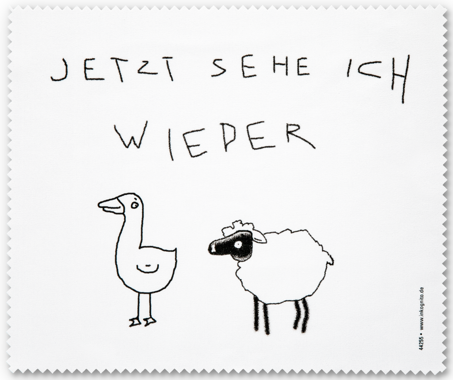 Jetzt sehe ich wieder Gans Schaf