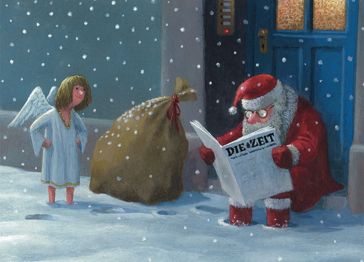 26020 Engel und Weihnachtsmann