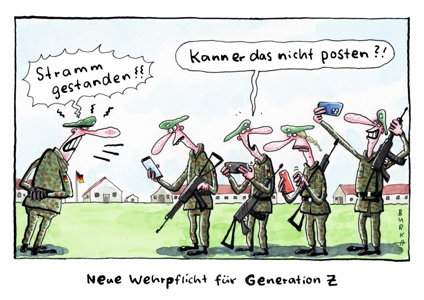 Neue Wehrpflicht für Generation Z