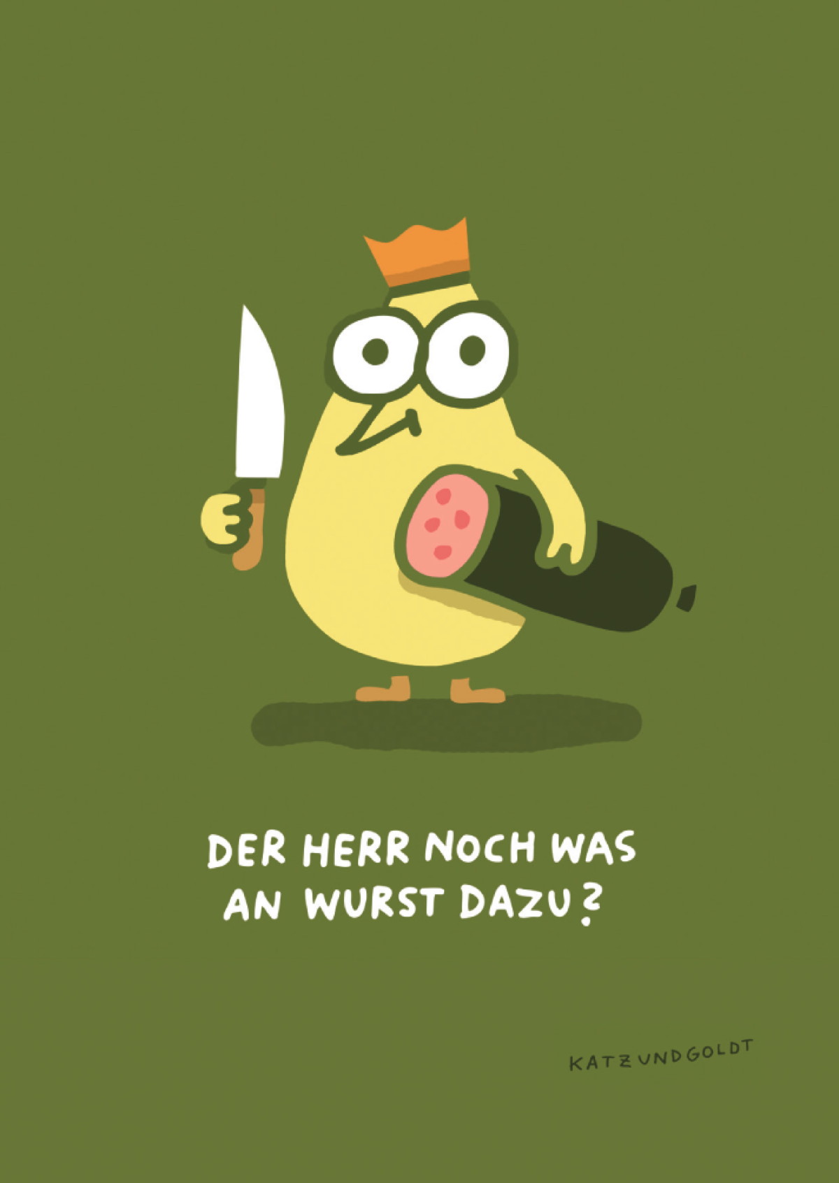 13203 Wurst dazu?
