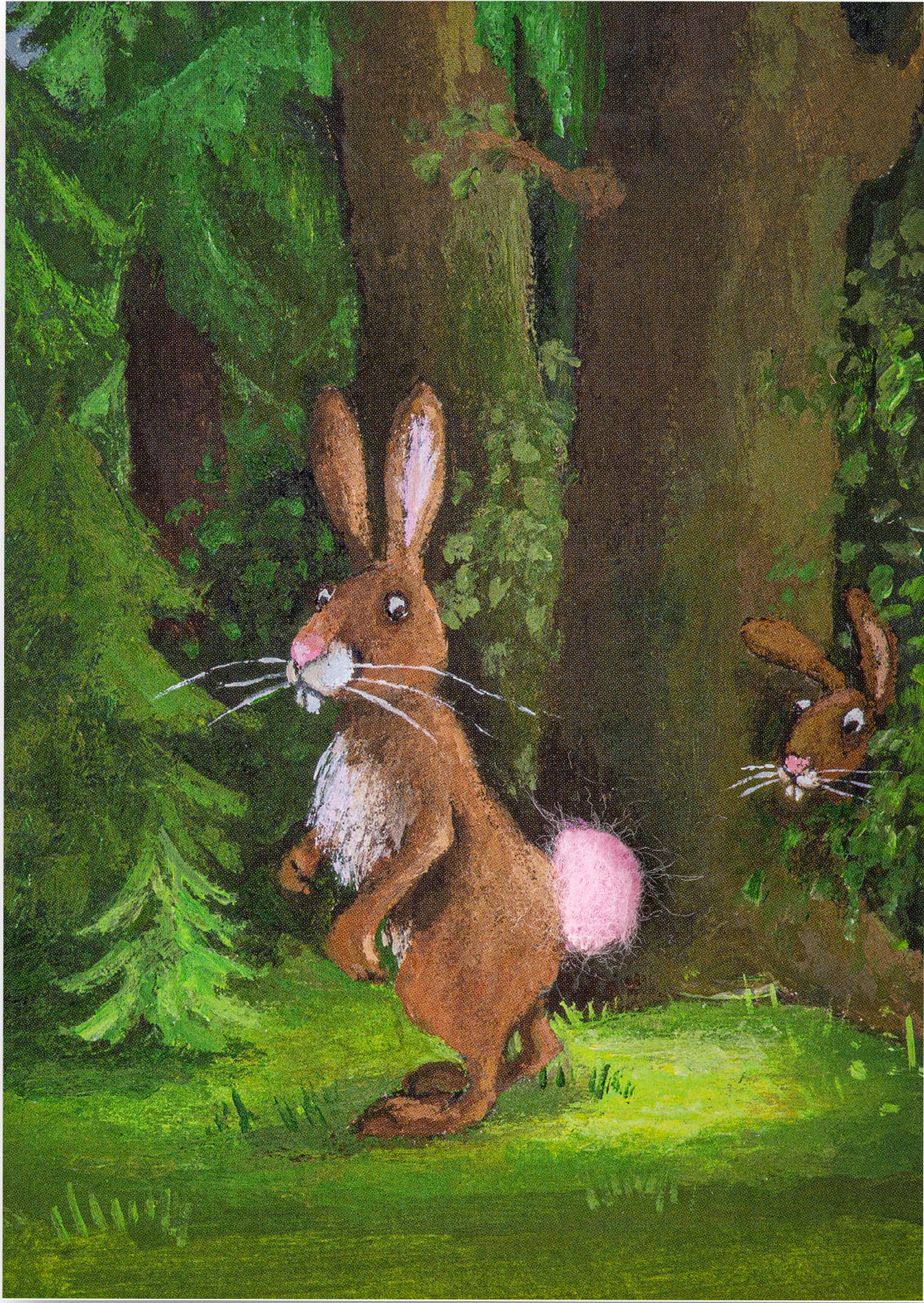 Plüschkarte "Spaziergang"