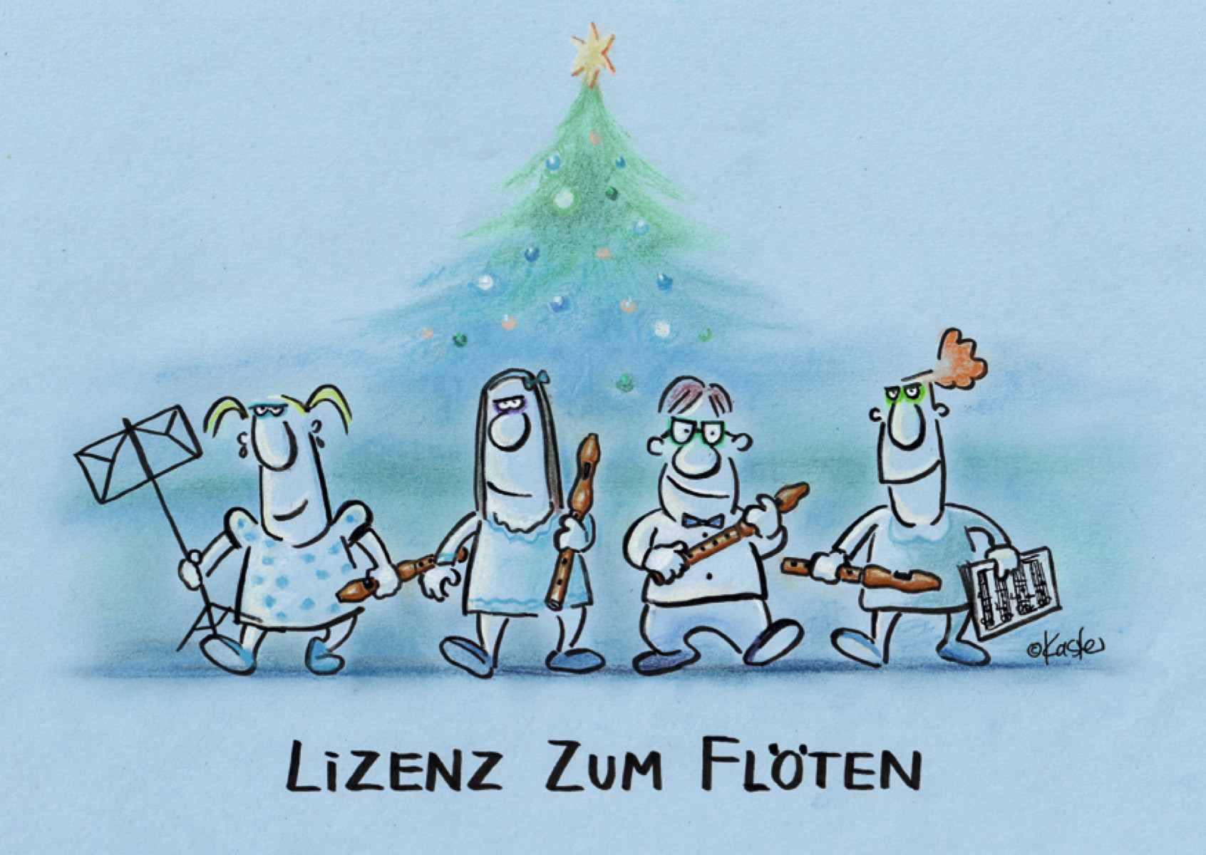 Lizenz zum Flöten Lizenz zum Flöten
