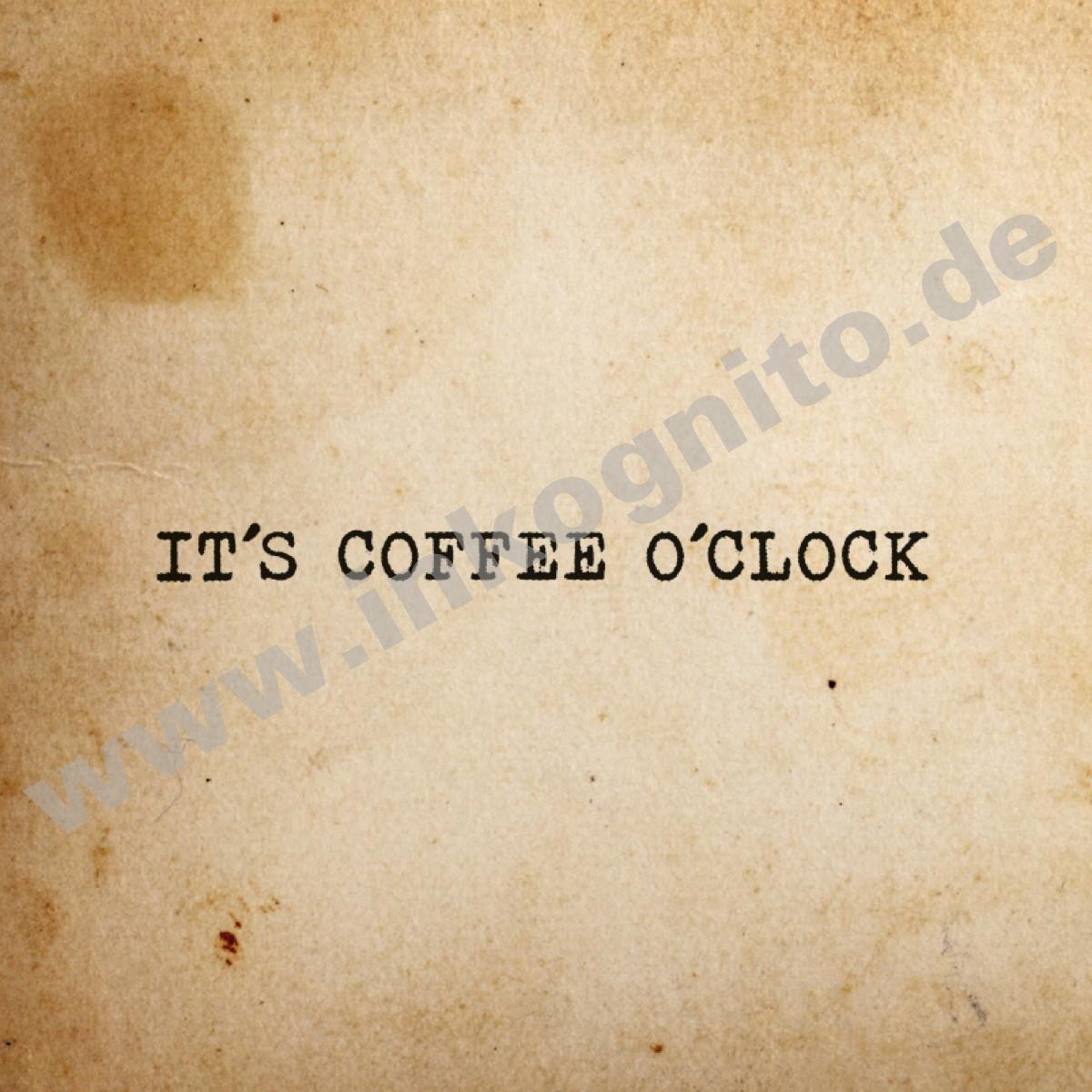Magnet "Coffee o'clock"