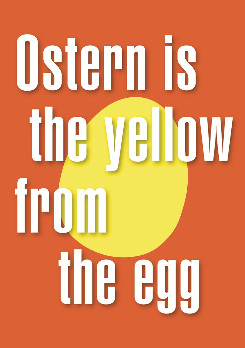Yellow from the egg
