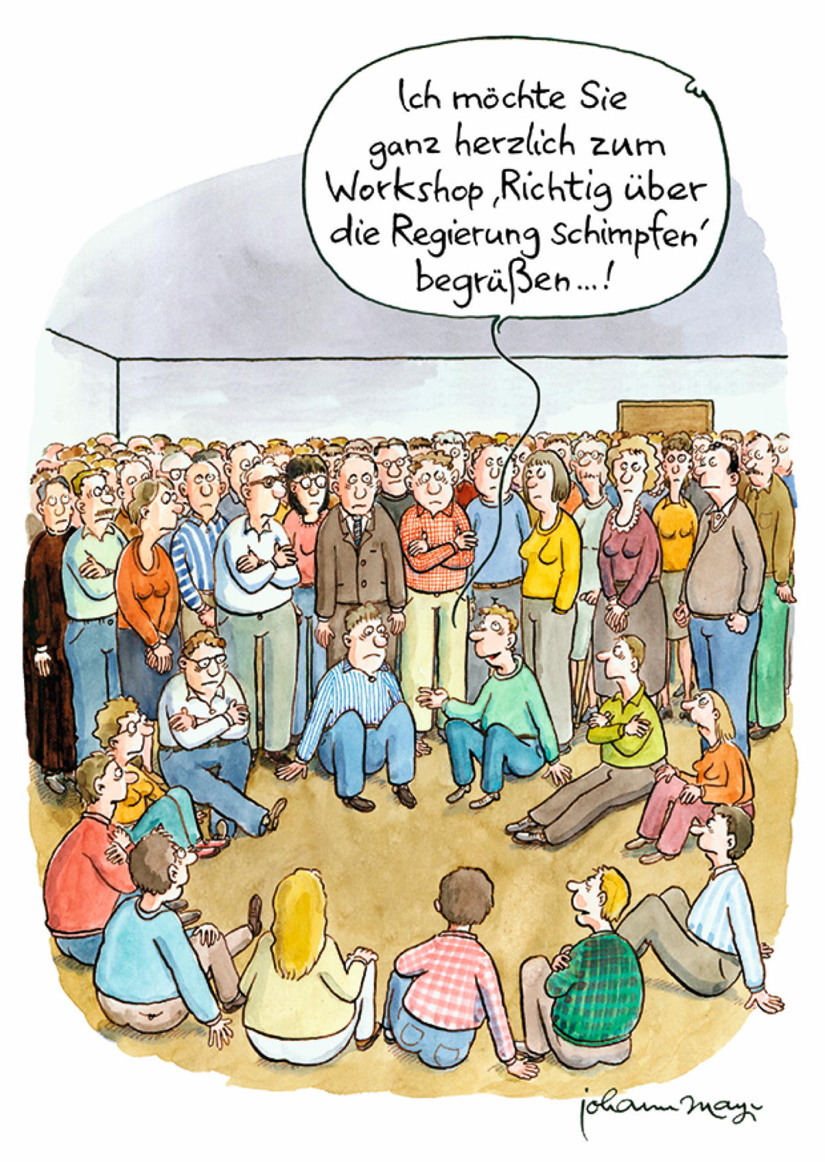 Richtig über die Regierung schimpfen Richtig über die Regierung schimpfen