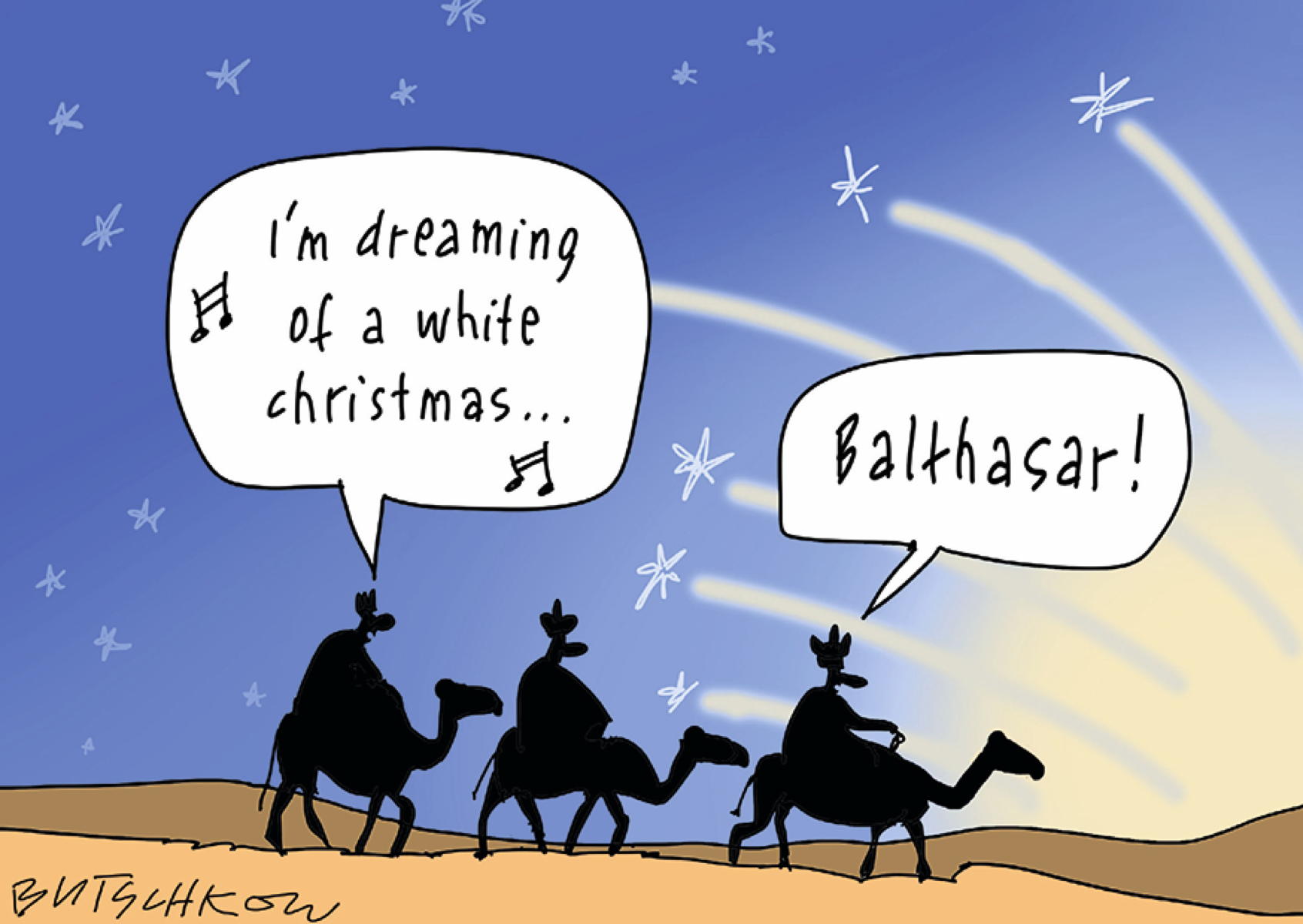 I'm dreaming of white Christmas