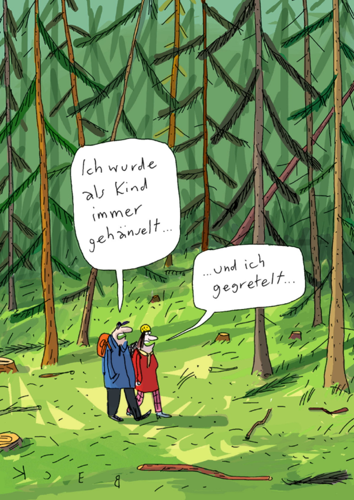 54909 Gehänselt und gegretelt