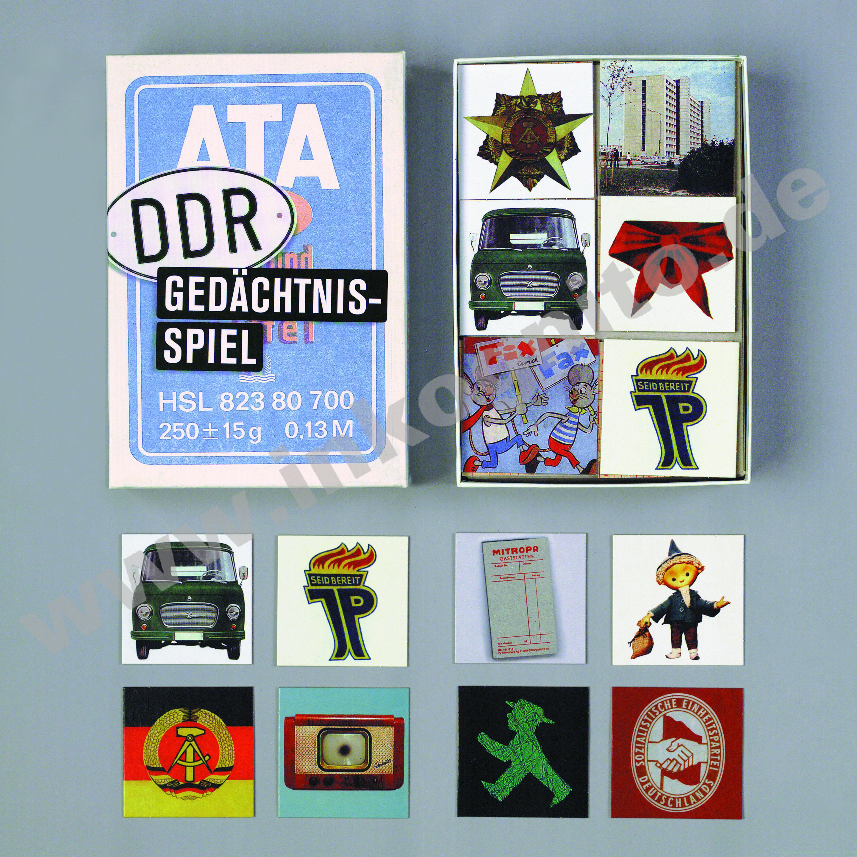 Memo ATA - Das DDR Gedächtnisspiel
