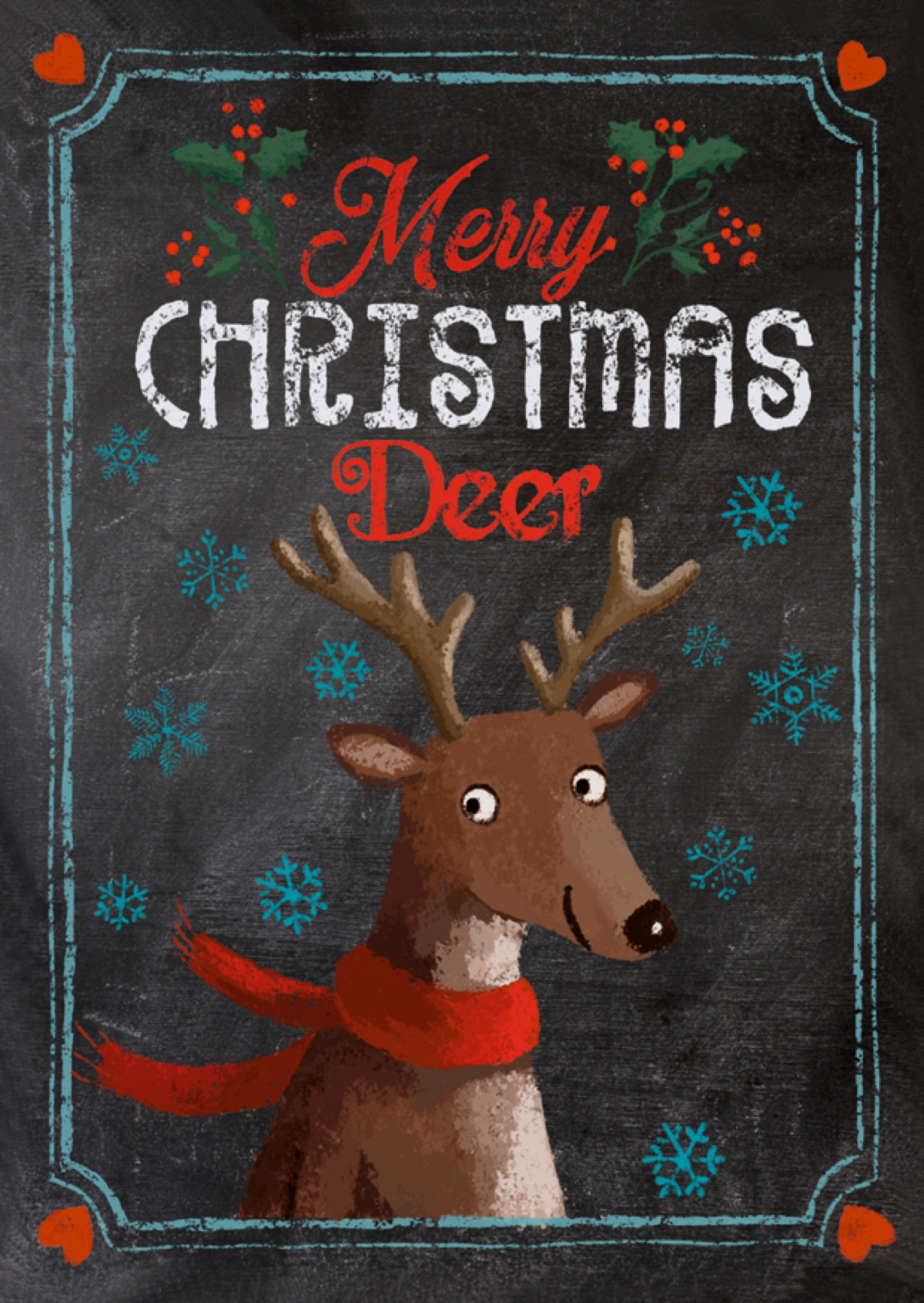 Merry Christmas Deer