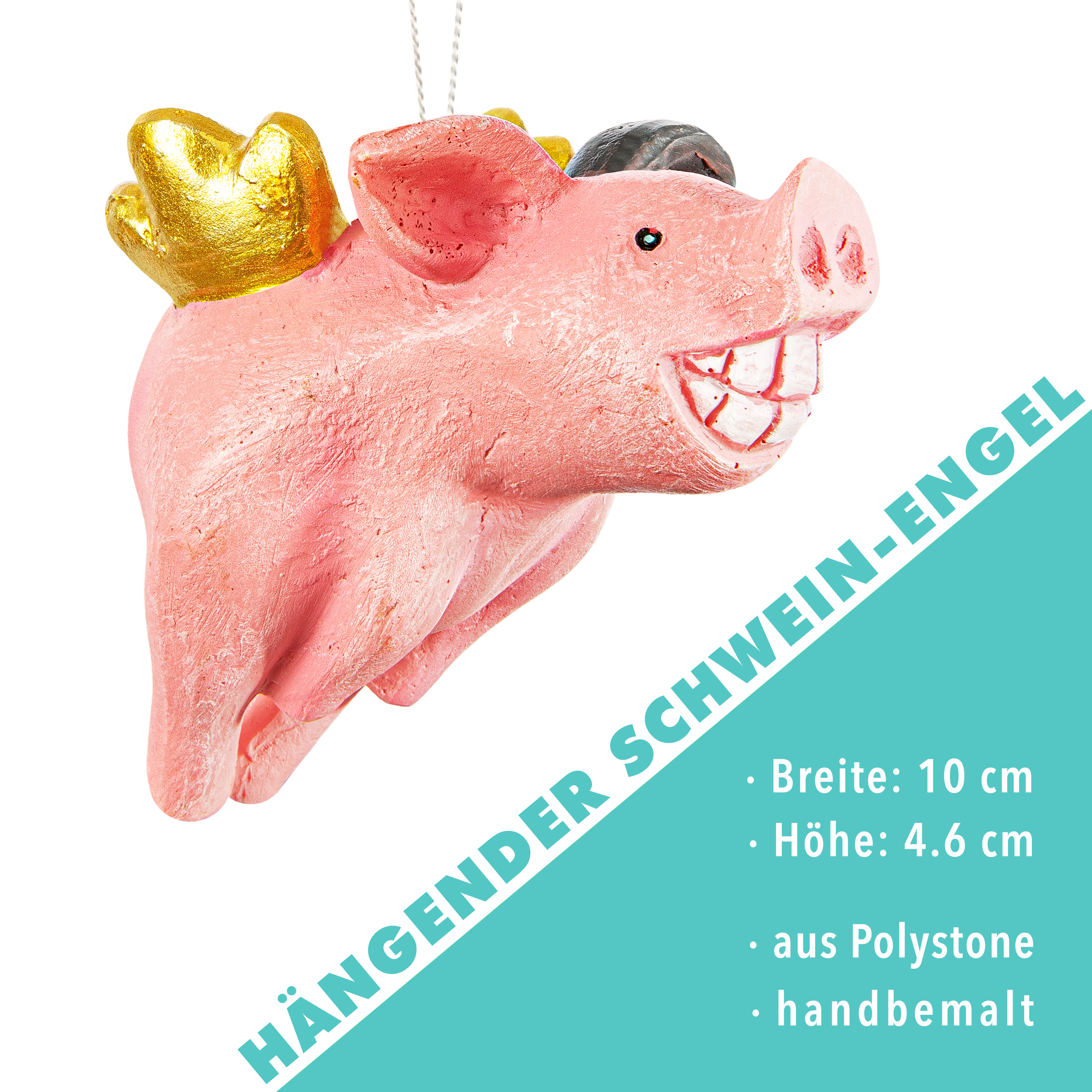 Hängender Schweine-Engel, Flecki