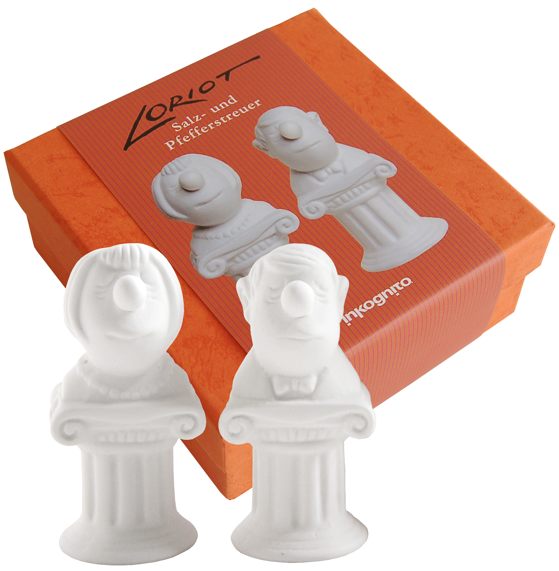 66081 Loriot Salz- & Pfefferstreuer Mann & Frau